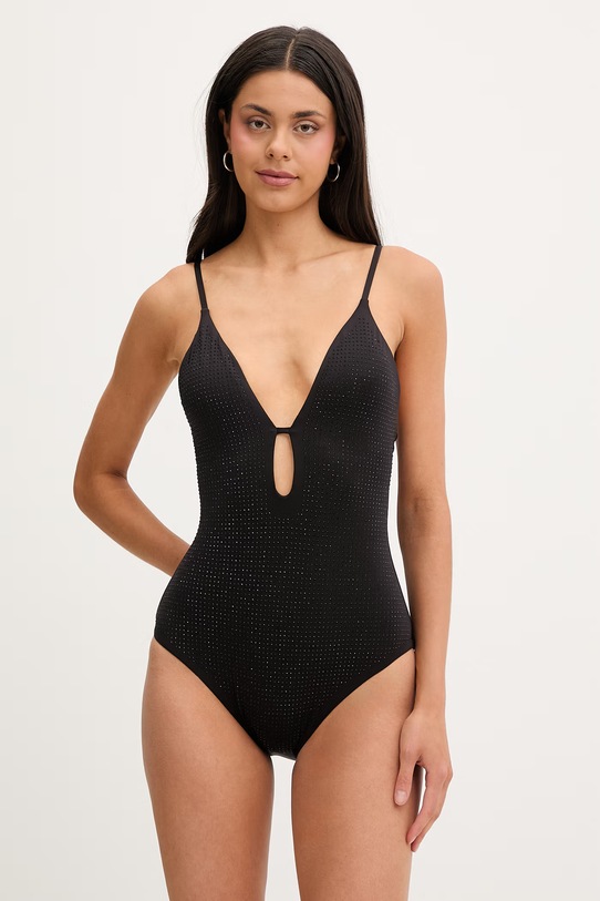 MICHAEL Michael Kors jednodielne plavky dámske čierna MM17967