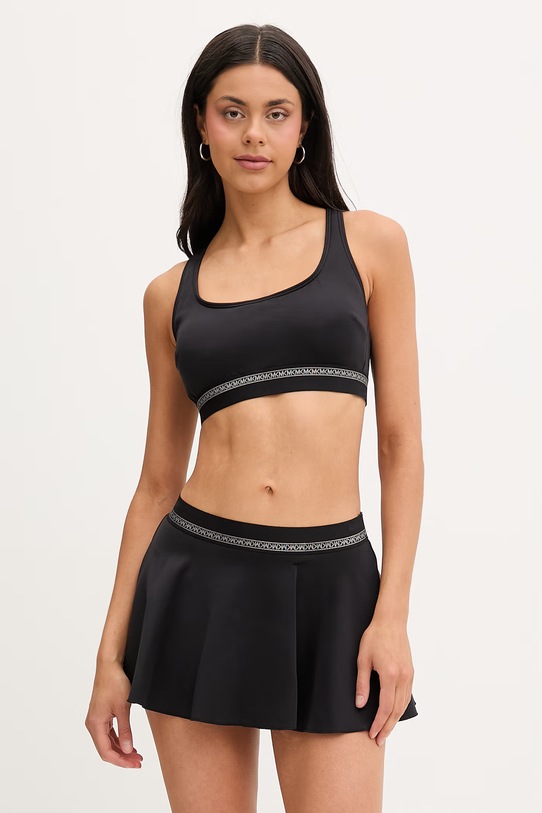 MICHAEL Michael Kors plážová sukně dámská MM18974 černá SS26
