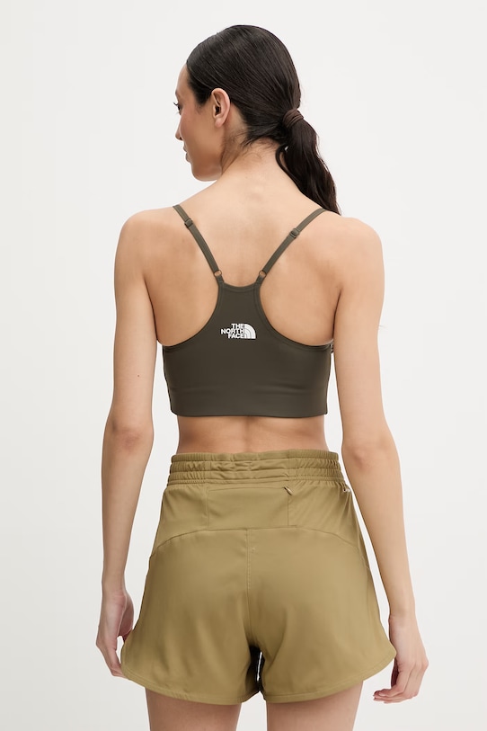 Odzież The North Face biustonosz sportowy Flex NF0A8BRU21L1 zielony