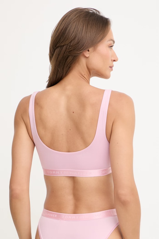 Oblečenie Tommy Hilfiger braletka s modalom UW0UW06256 ružová