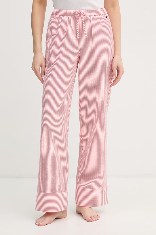 Tommy Hilfiger pyžamové kalhoty dámské růžová UW0UW06305