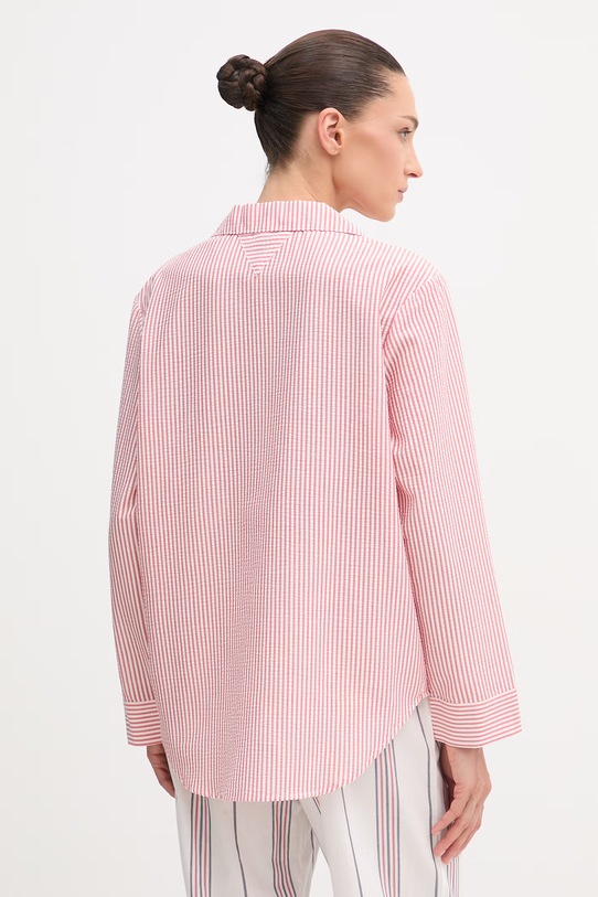 Odzież Tommy Hilfiger koszula piżamowa damska UW0UW06304 czerwony