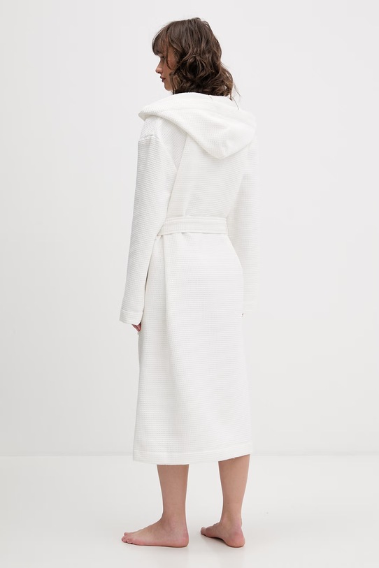 Tommy Hilfiger kućni ogrtač s kapuljačom ženski pamukni UW0UW06322 bež SS26