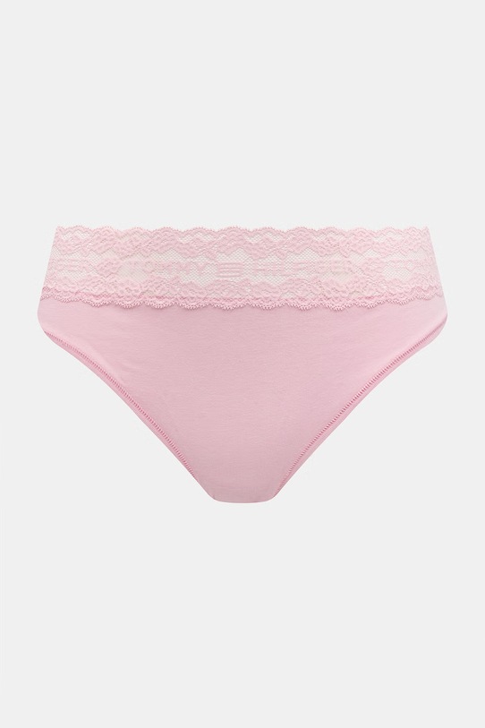 Oblečenie Tommy Hilfiger nohavičky dámske bavlnené s elastanom 3-pak UW0UW06338 červená