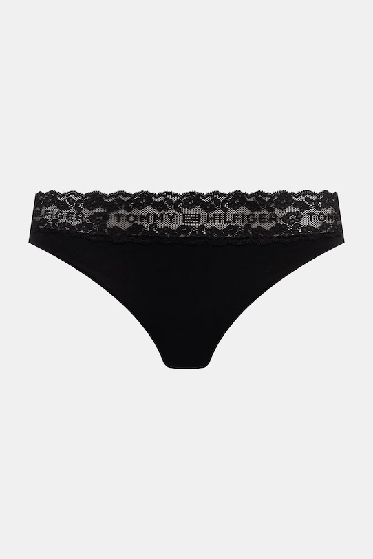 Odjeća Tommy Hilfiger gaćice ženske od pamuka i elastana 3-pack UW0UW06338 plava