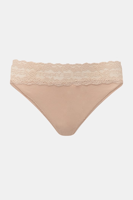 Îmbrăcăminte Tommy Hilfiger chiloți full brief pentru femei, din bumbac cu elastan pachet de 3 UW0UW06338 bej