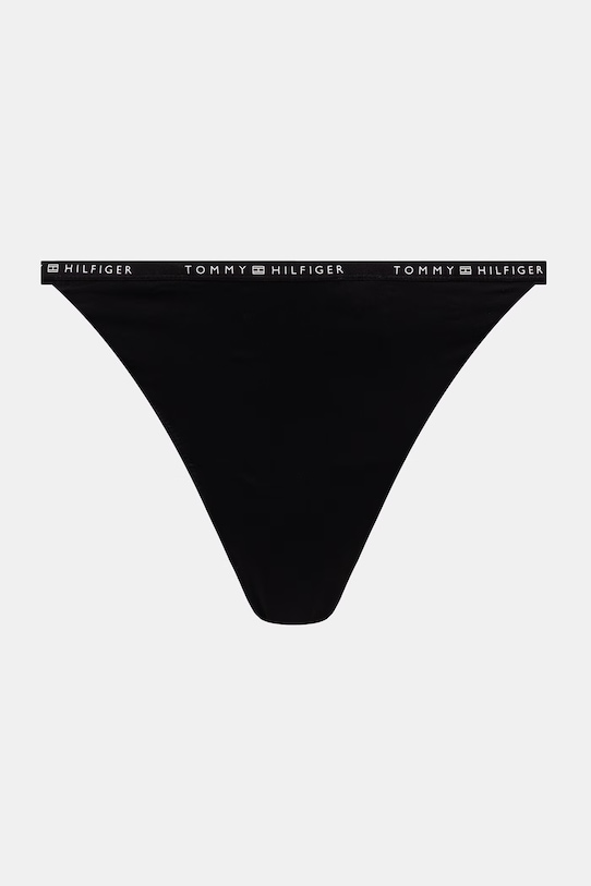 Odjeća Tommy Hilfiger tange ženske 5-pack UW0UW06343 crna