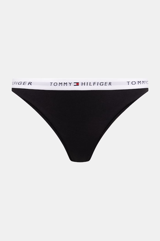 Tommy Hilfiger nohavičky dámske bavlnené s elastanom 5-pak UW0UW06579 čierna SS26