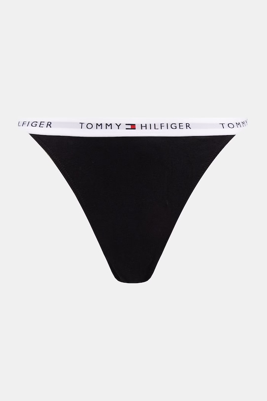 Oblečenie Tommy Hilfiger nohavičky dámske bavlnené s elastanom 5-pak UW0UW06579 čierna