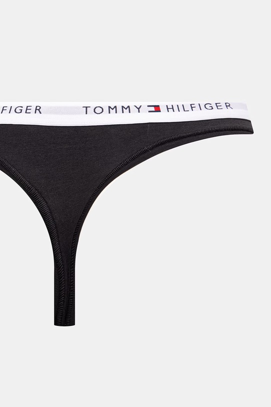 Tommy Hilfiger nohavičky dámske bavlnené s elastanom 5-pak UW0UW06579 čierna
