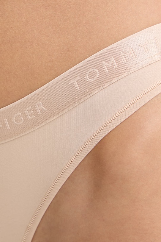 Tommy Hilfiger tangá dámske z modalu béžová UW0UW06260