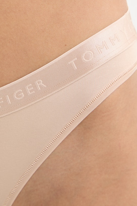 Tommy Hilfiger nohavičky dámske z modalu béžová UW0UW06261