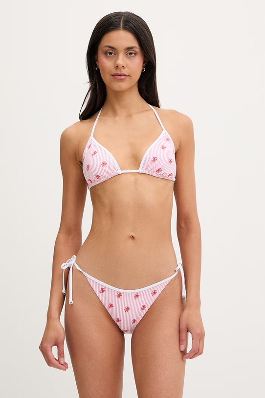 Tommy Hilfiger plavková podprsenka dámská SUMMER UW0UW06543 růžová SS26
