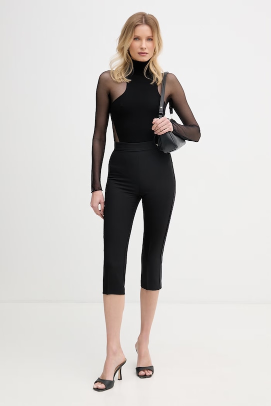 Elisabetta Franchi body dámske s viskózou BO03763E2 čierna SS26