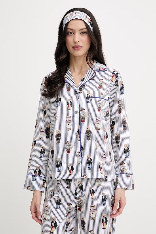 Polo Ralph Lauren pijamale de bumbac 4P0704 albastru SS26