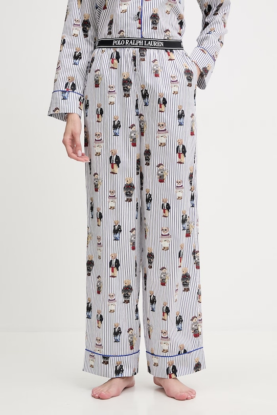 Polo Ralph Lauren pijamale de bumbac albastru 4P0704