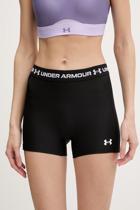 Under Armour szorty sportowe damskie HeatGear czarny 6010725