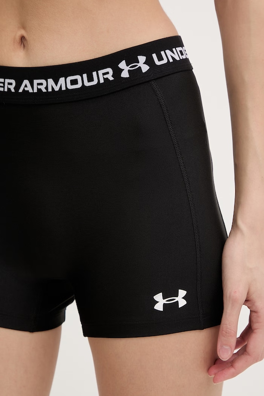 Under Armour szorty sportowe damskie HeatGear czarny 6010725