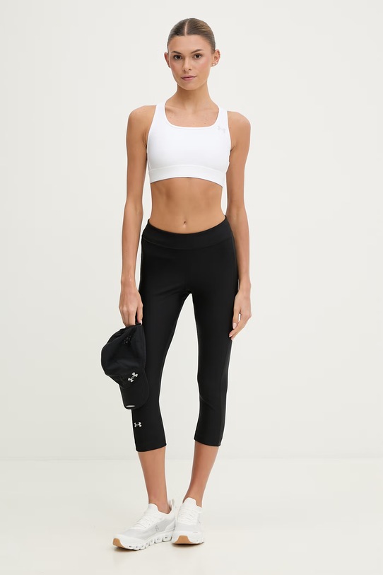 Under Armour biustonosz sportowy HeatGear Mid 6011151 biały SS26