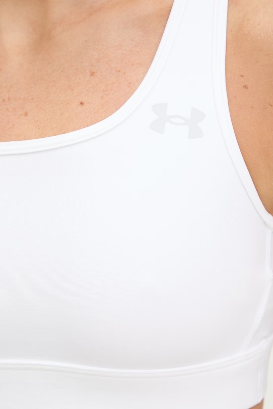Under Armour biustonosz sportowy HeatGear Mid biały 6011151