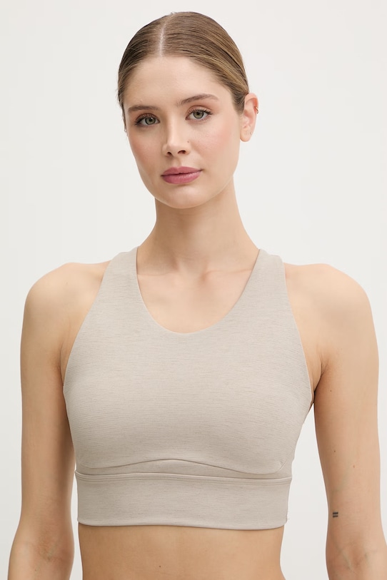 Sweaty Betty biustonosz sportowy Soft Move beżowy SB10506B