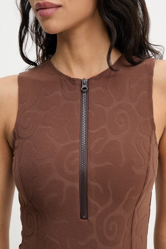 OAS strój kąpielowy jednoczęściowy damski brązowy 601003.6453