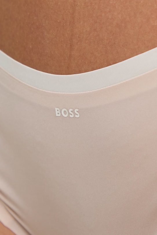 BOSS kalhotky dámské HIPSTER_B.MIRAGE béžová 50556256