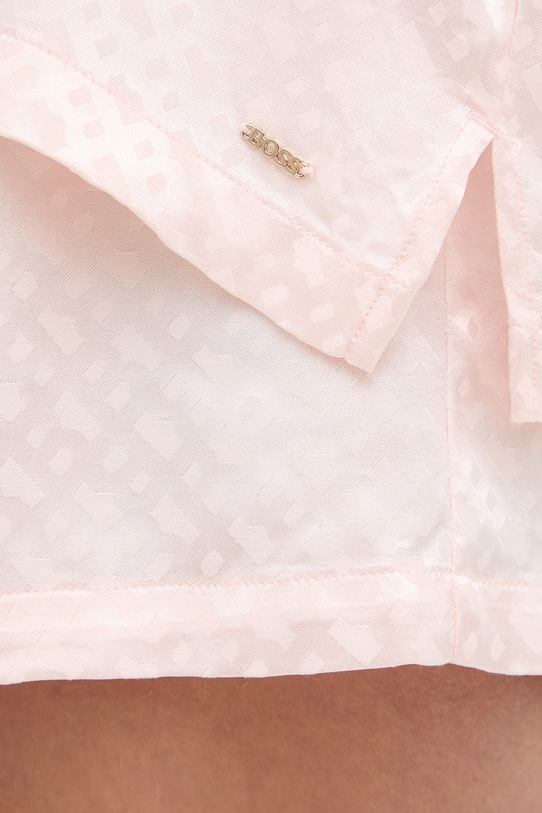 BOSS pyžamová košile dámská z viskózy B Monogram_Top 50561023