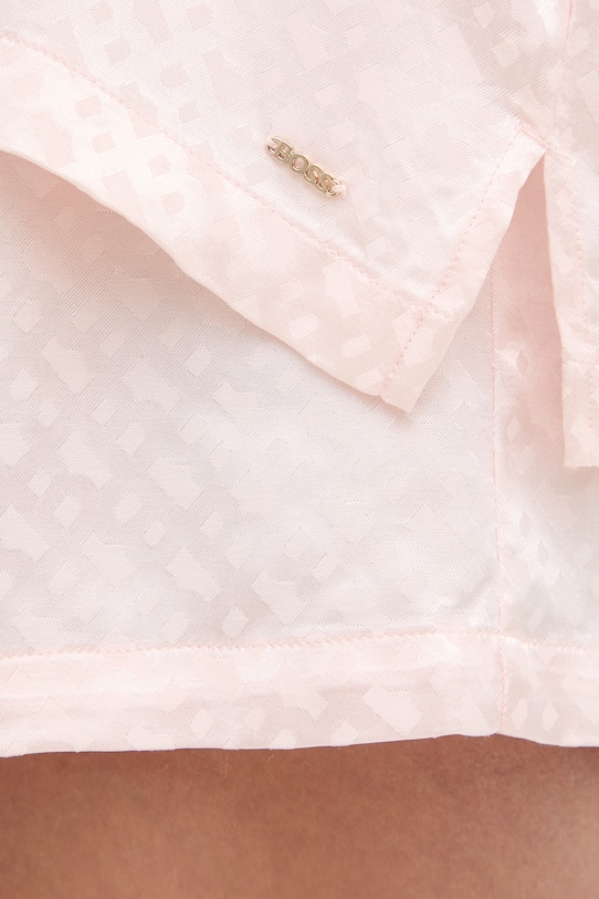 BOSS pyžamová košile dámská z viskózy B Monogram_Top 50561023