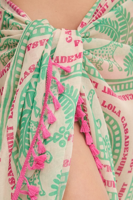 Lola Casademunt pareo zielony LS2607012