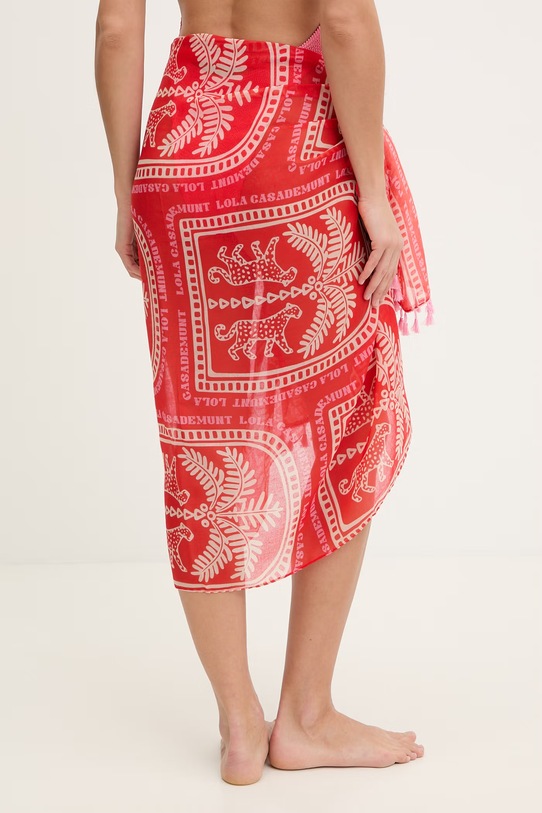 Odzież Lola Casademunt pareo LS2607012 czerwony