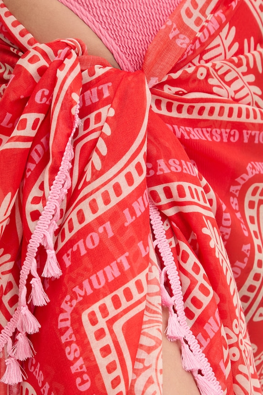 Lola Casademunt pareo czerwony LS2607012