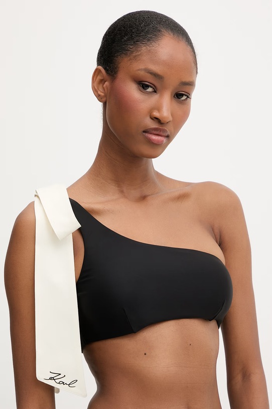 Odzież Karl Lagerfeld biustonosz kąpielowy damski B2W46027 czarny