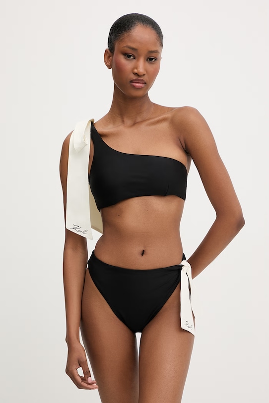 Karl Lagerfeld brazyliany kąpielowe damskie B2W46028 czarny SS26