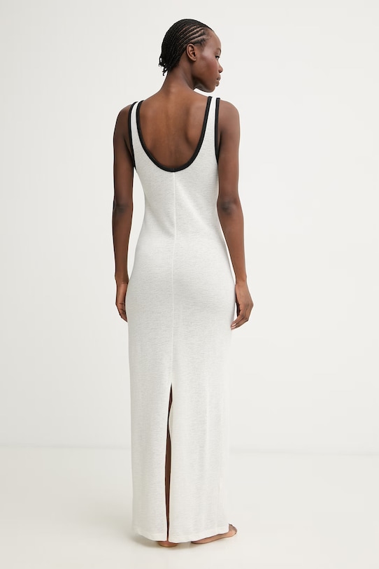 Odzież Karl Lagerfeld sukienka plażowa damska B2W46061 beżowy