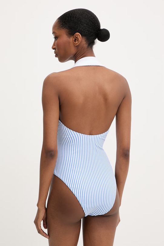 Karl Lagerfeld strój kąpielowy jednoczęściowy damski B2W46007 niebieski SS26