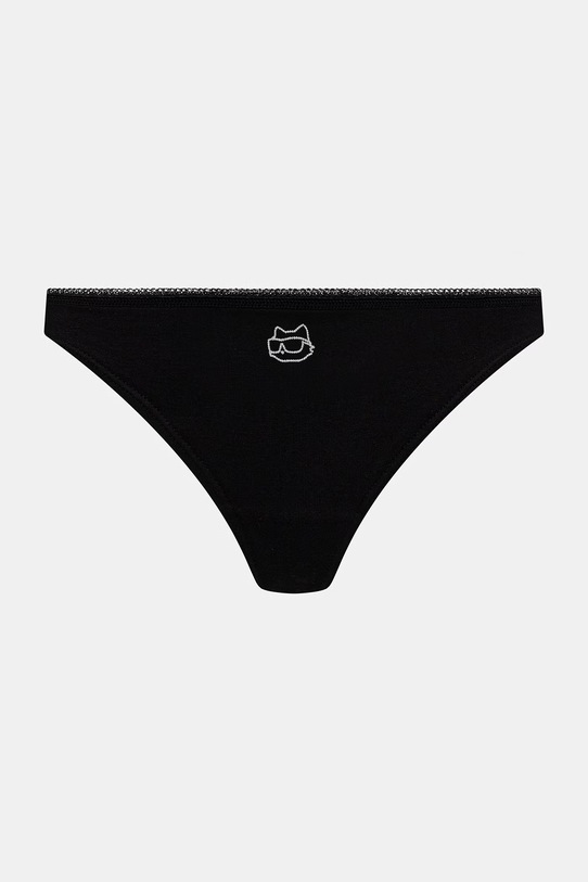 Karl Lagerfeld stringi damskie z bawełną IKON 3-pack B2W47013