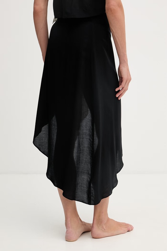 Odzież Karl Lagerfeld pareo damskie KARL BOW B2W46035 czarny