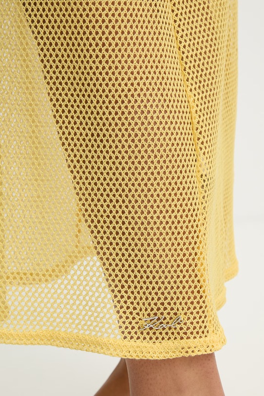 Karl Lagerfeld sukienka plażowa damska B2W46032 żółty