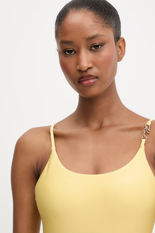 Karl Lagerfeld plážová sukně dámská žlutá B2W46010