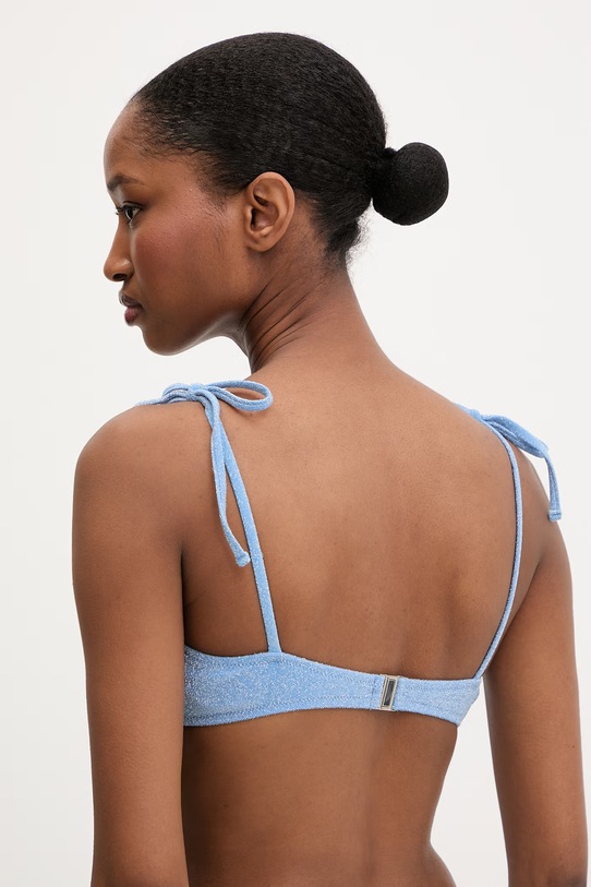 Odzież Karl Lagerfeld biustonosz kąpielowy damski B2W46001 niebieski