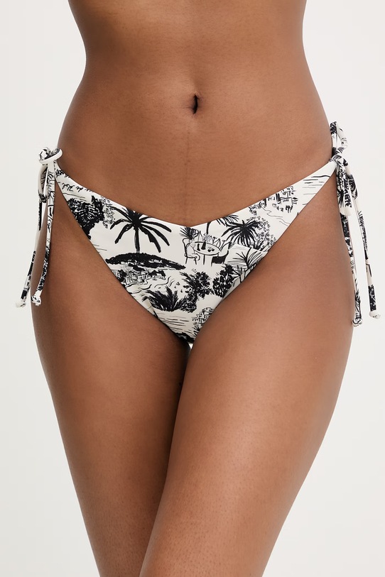 Karl Lagerfeld figi kąpielowe damskie beżowy B2W46056