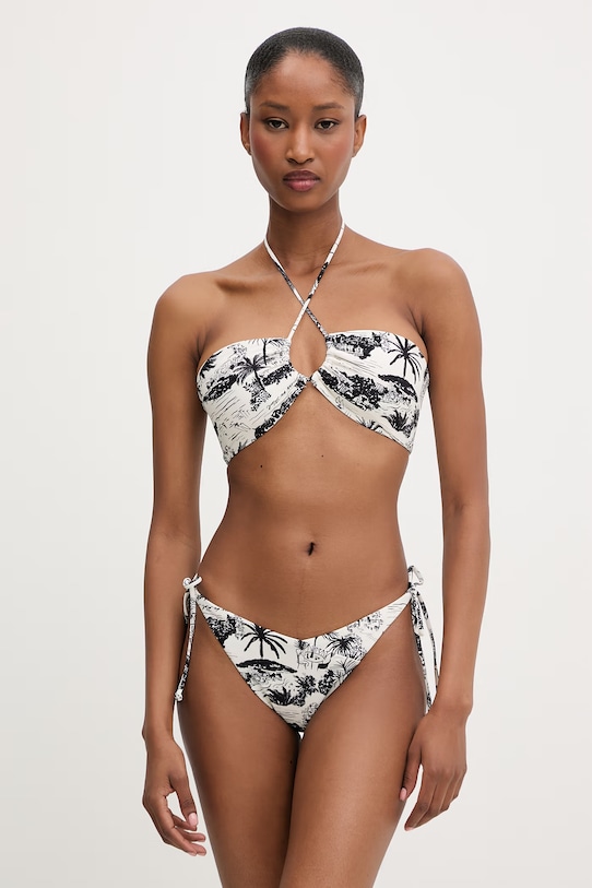 Karl Lagerfeld biustonosz kąpielowy damski B2W46055 beżowy SS26