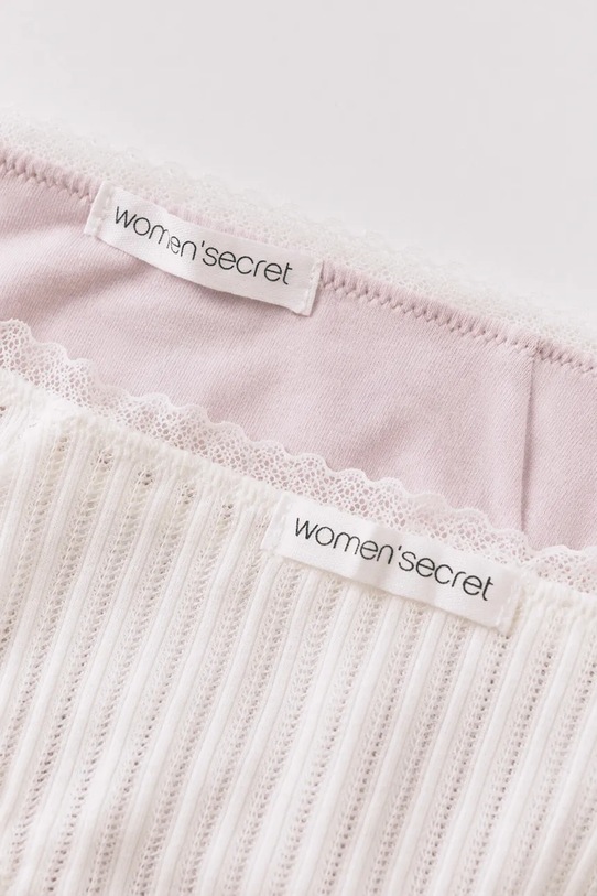 women'secret figi 2-pack 4633530 biały SS26