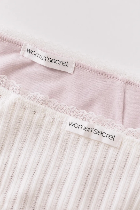 women'secret figi 2-pack 4633530 biały SS26