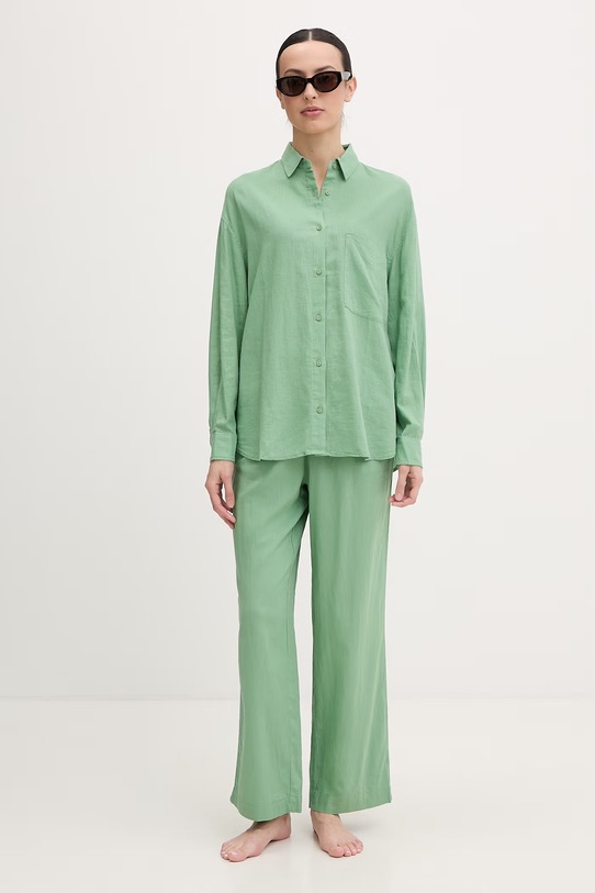 women'secret koszula plażowa 5543672 zielony SS26