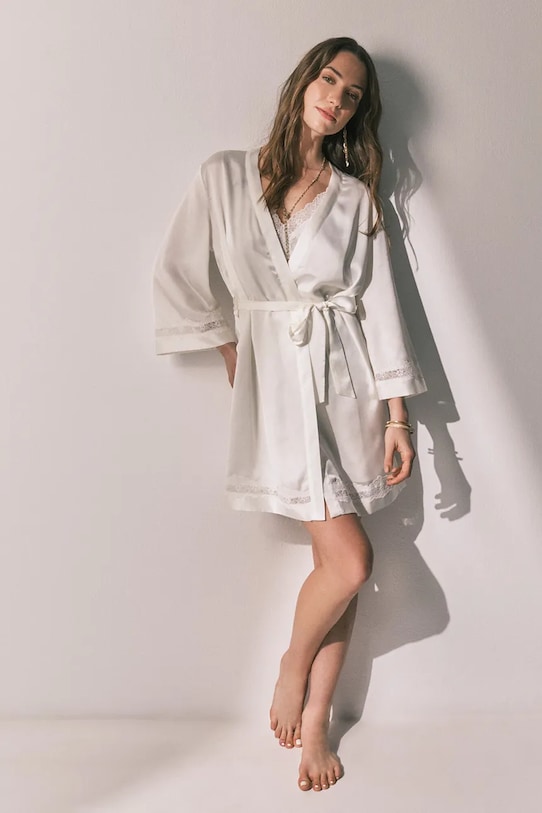 Odzież women'secret szlafrok 2533687 beżowy