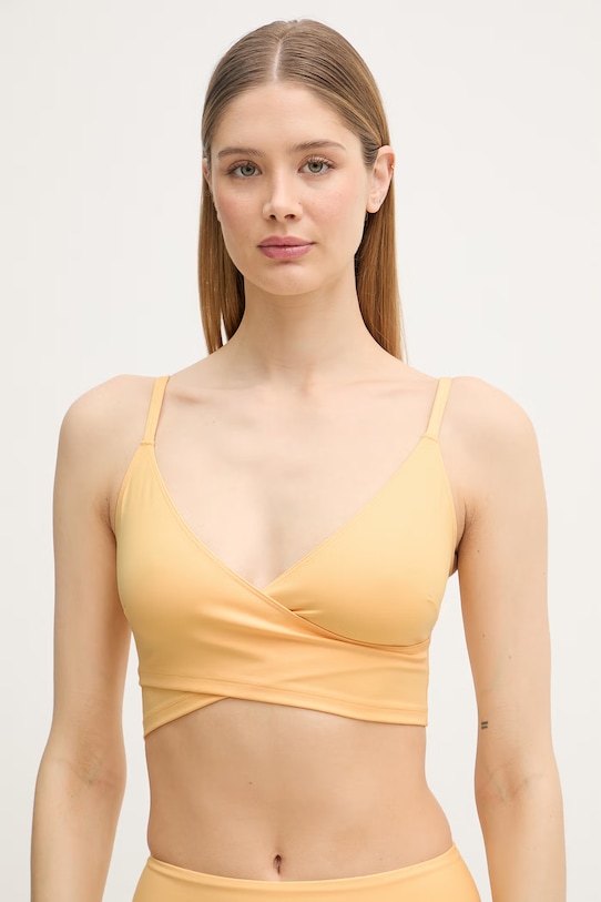 Casall αθλητικό σουτιέν Cross κίτρινο 26139