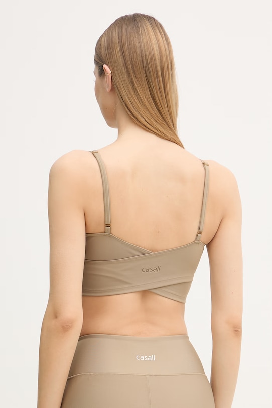 Ρούχα Casall Αθλητικό σουτιέν Cross 26139 πράσινο