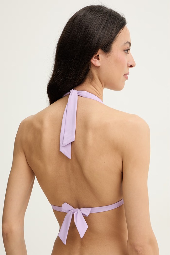 Odzież Vilebrequin biustonosz kąpielowy damski FLECHE FLCCG101 fioletowy